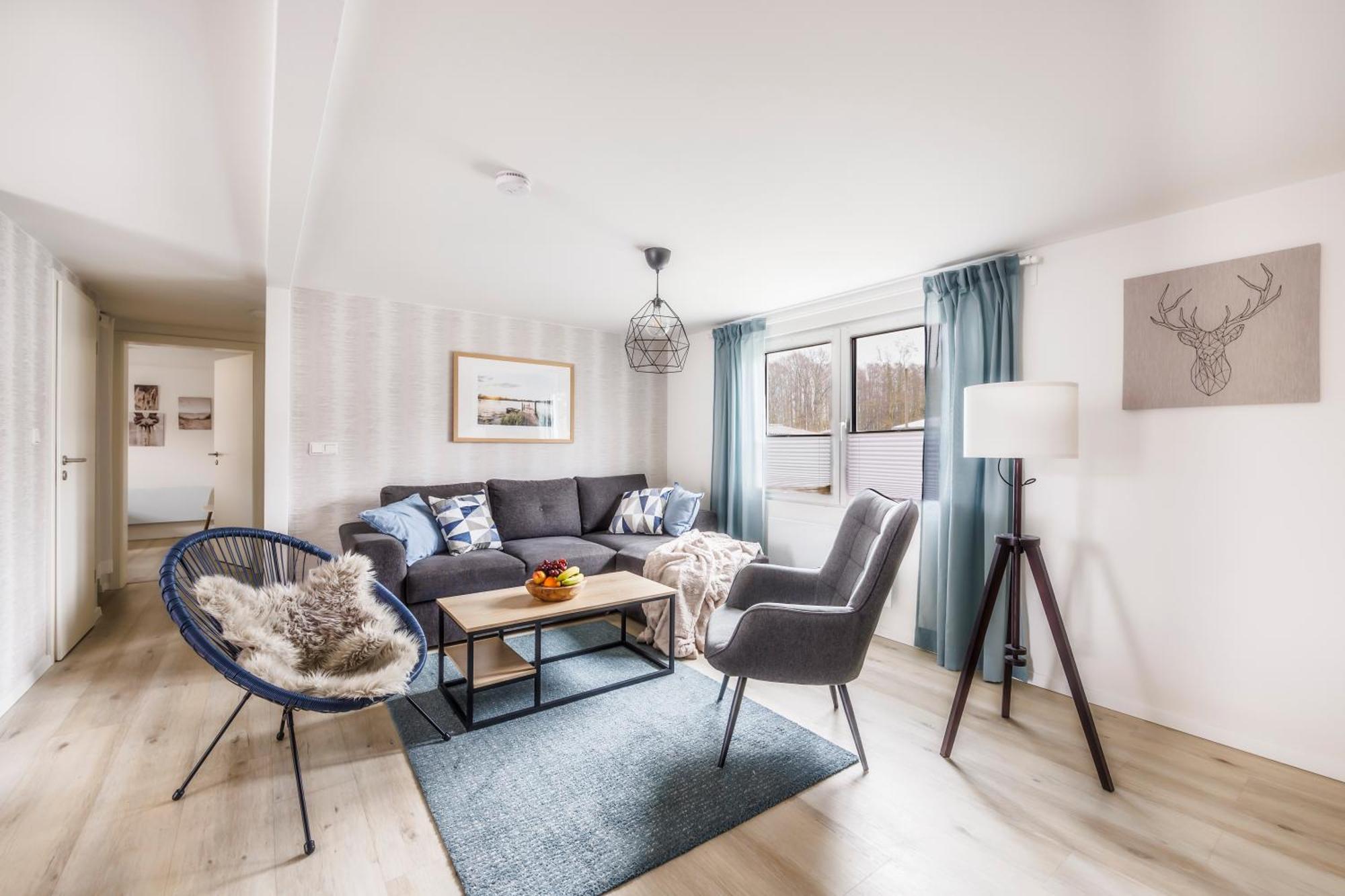 Ferienhaus Waldgefluester 70 Qm I Ueberdachte Terrasse I 2 Schlafzimmer I Strandnah Йоахімсталь Екстер'єр фото